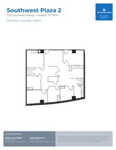 7737 Southwest Fwy, Houston, TX à louer Plan d’étage- Image 1 de 1