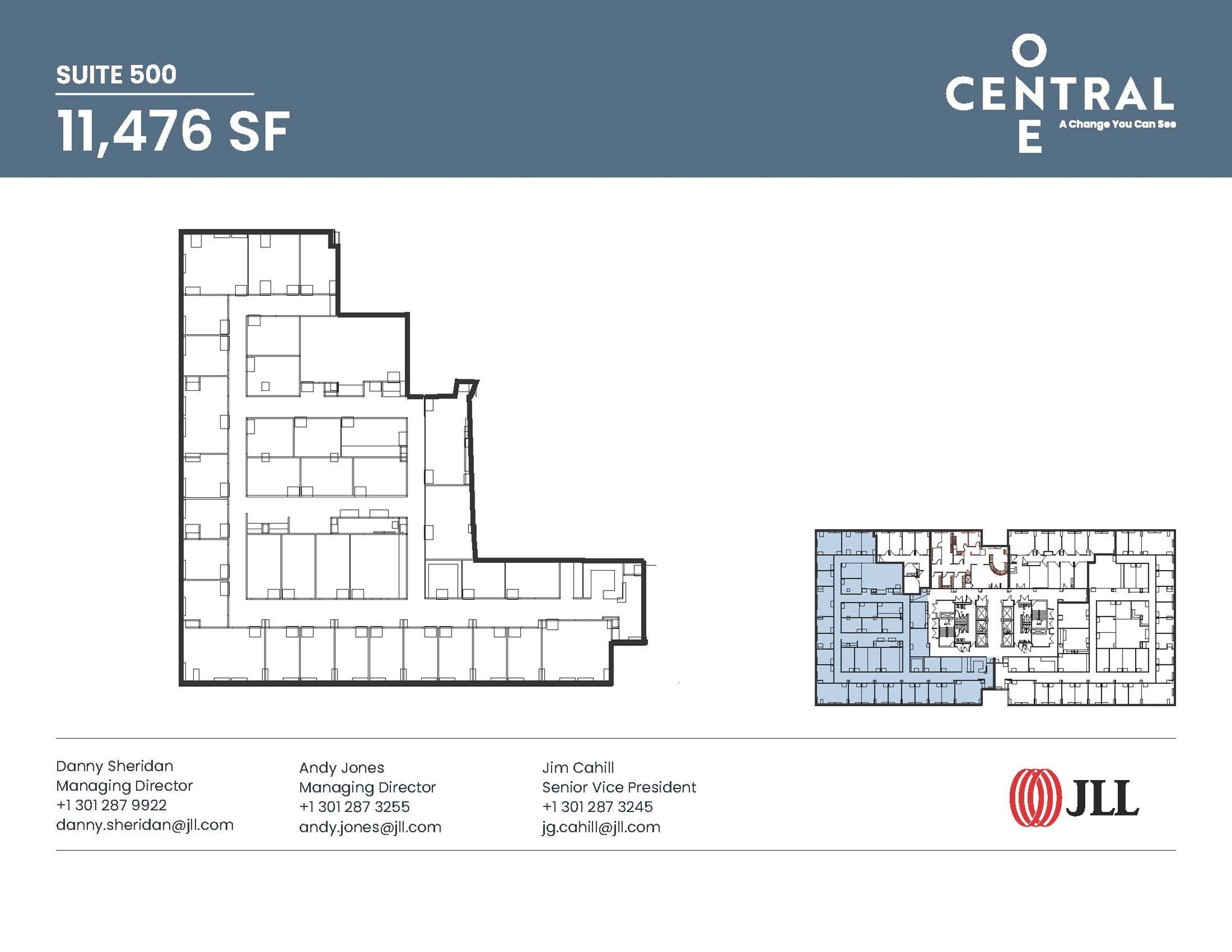 11300 Rockville Pike, North Bethesda, MD à louer Plan d’étage- Image 1 de 2
