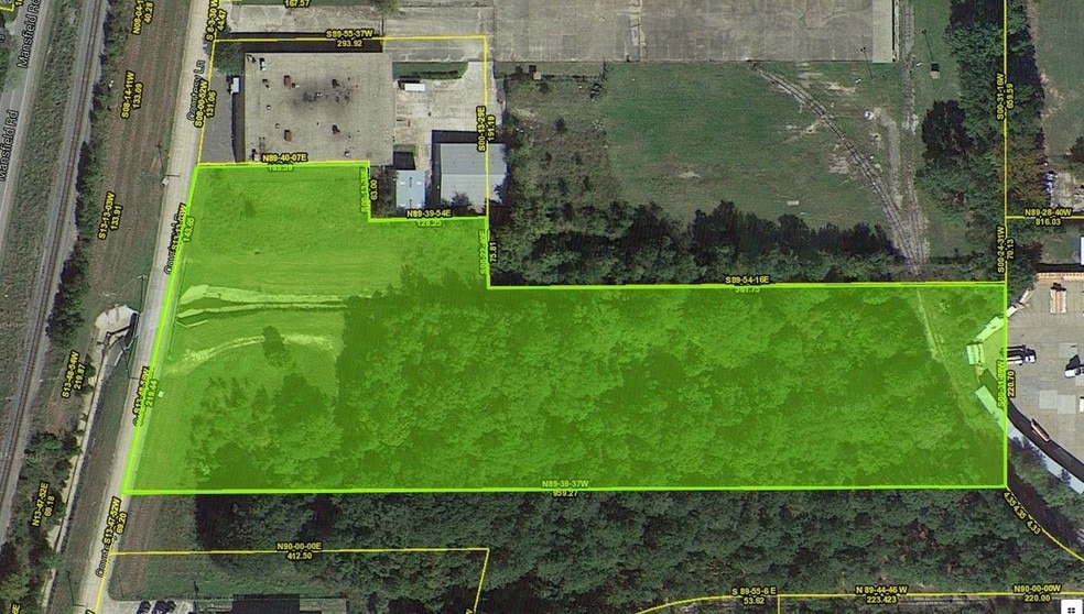 Courtesy Lane, Shreveport, LA à vendre - Plan cadastral - Image 2 de 2