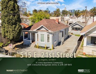 More details for 515 E 21st St, Los Angeles, CA - Multifamily for Sale