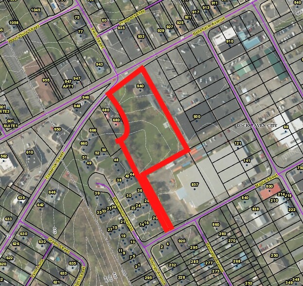 940 Bellefonte Ave, Lock Haven, PA for sale - Aerial - Image 2 of 4