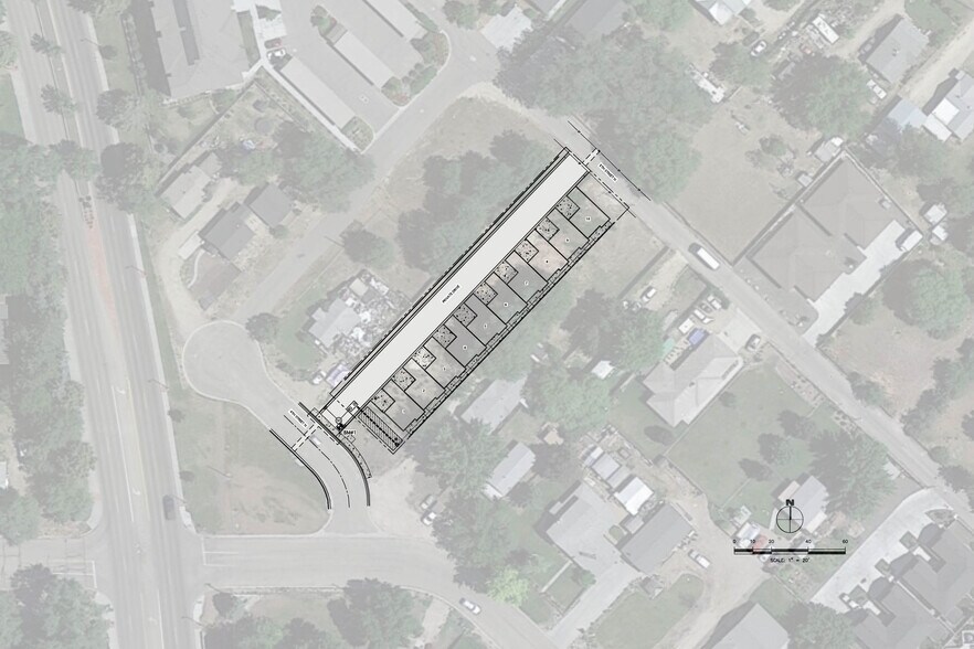 28 4th St N, Nampa, ID for sale - Aerial - Image 1 of 4