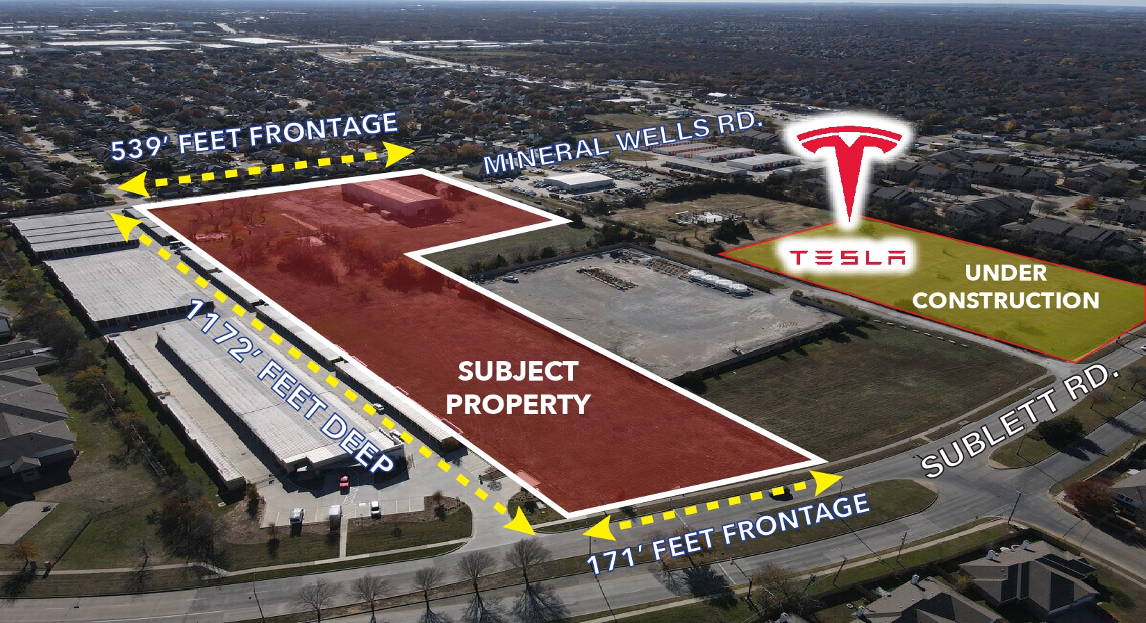 1011 Mineral Springs Rd, Arlington, TX for sale Primary Photo- Image 1 of 7