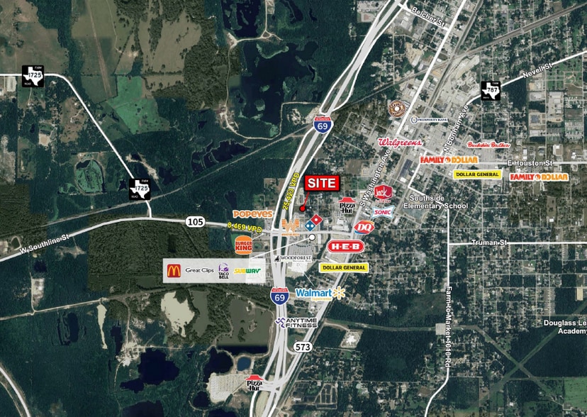 604 Lovett Ave, Cleveland, TX for sale - Aerial - Image 2 of 2