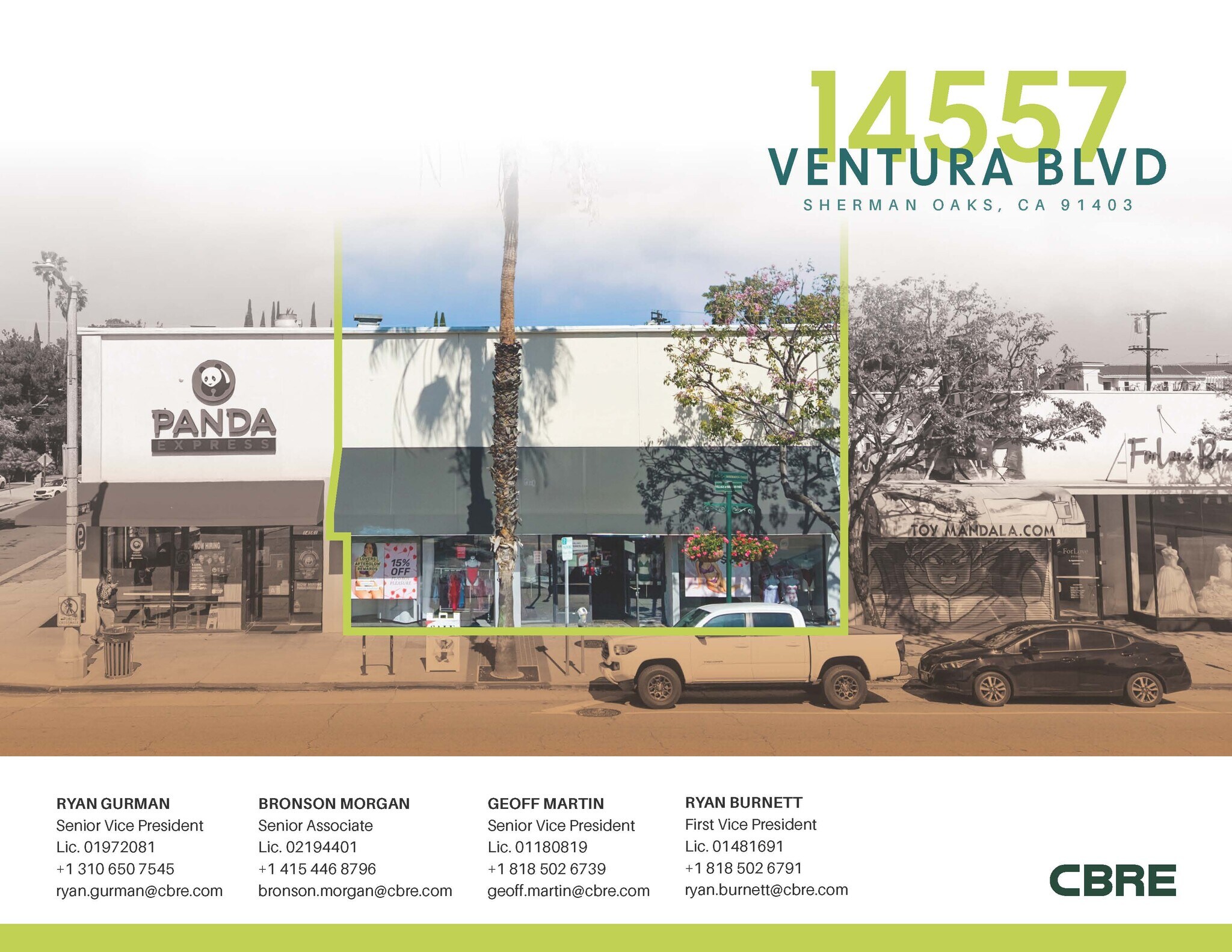 14557 Ventura Blvd, Sherman Oaks, CA for lease Primary Photo- Image 1 of 13