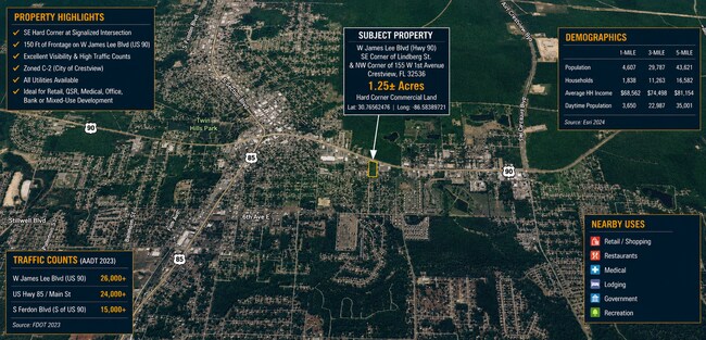 More details for Highway 90, Crestview, FL - Land for Sale