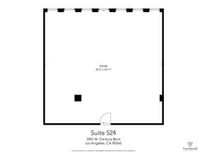 5901 W Century Blvd, Los Angeles, CA à louer Plan d’étage- Image 2 de 2