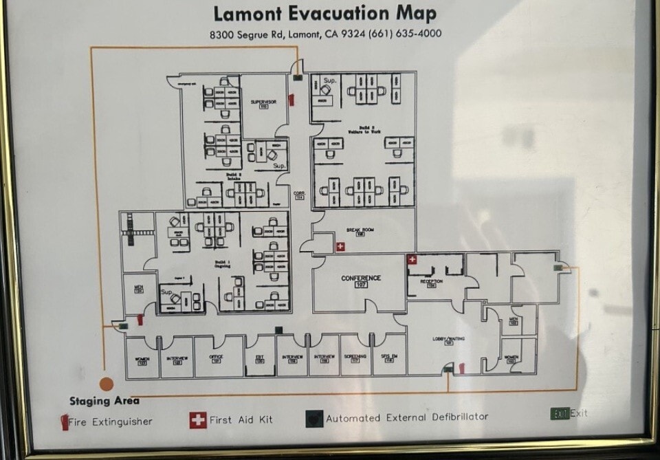 8300 Segrue Rd, Lamont, CA à louer Plan d’étage- Image 1 de 1