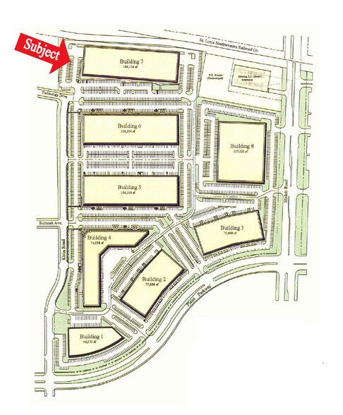 1100 Klein Rd, Plano, TX à louer - Plan de site - Image 3 de 3