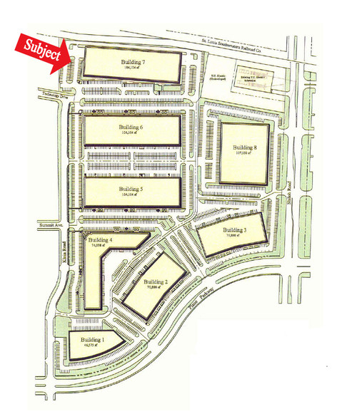 1100 Klein Rd, Plano, TX for lease - Site Plan - Image 3 of 3