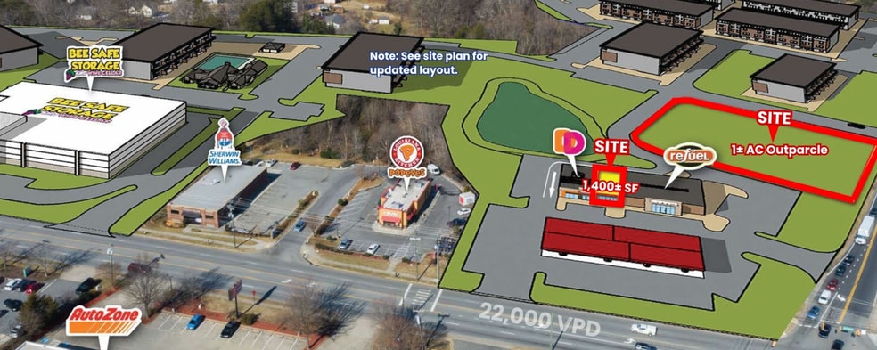 100 Pisgah Church Rd, Greensboro, NC for lease - Primary Photo - Image 2 of 5