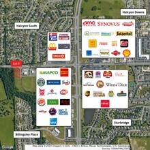 Vaughn Rd, Montgomery, AL - AÉRIEN Vue de la carte