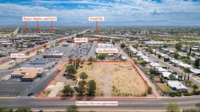 125 S Avenida Escuela, Sierra Vista, AZ - Aerial  map view - Image1