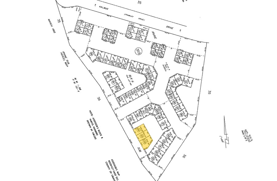 151 Kalmus Dr, Costa Mesa, CA à louer - Plan cadastral - Image 2 de 8