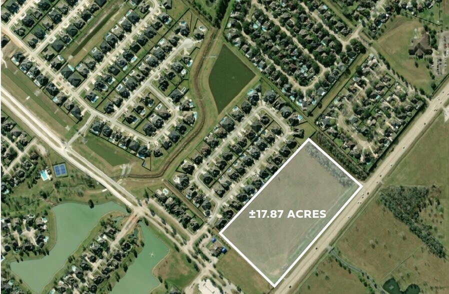 FM 528 & Friendswood Lake Blvd, Friendswood, TX à vendre - Aérien - Image 2 de 4