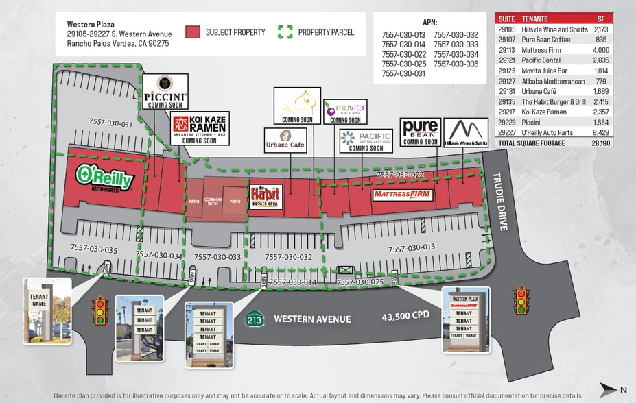 29105-29115 S Western Ave, Rancho Palos Verdes, CA for sale - Building Photo - Image 2 of 6