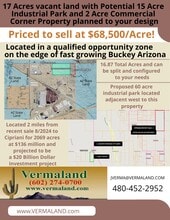Baseline Rd and 324th Avenue, Tonopah, AZ - AERIAL map view