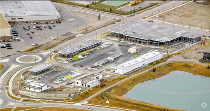 264 Park St, Cochrane, AB - AÉRIEN Vue de la carte