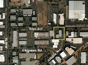 3745 E Wier Ave, Phoenix, AZ - Aérien  Vue de la carte - Image1