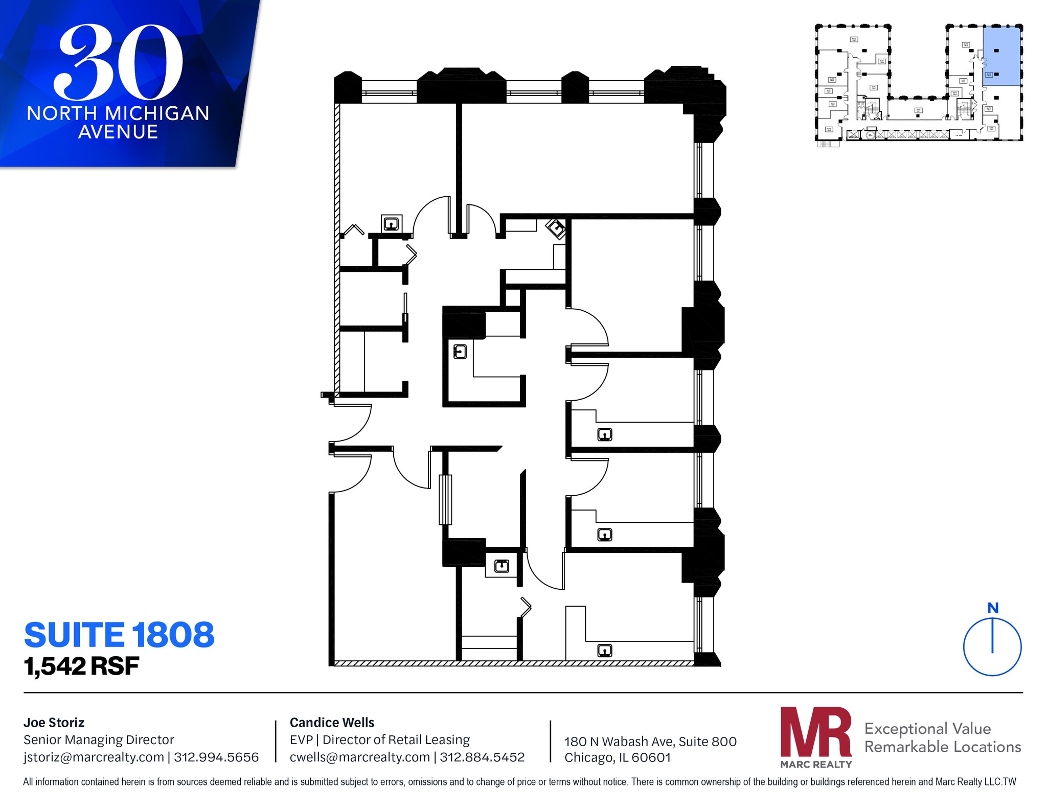 30 N Michigan Ave, Chicago, IL for lease Interior Photo- Image 1 of 14