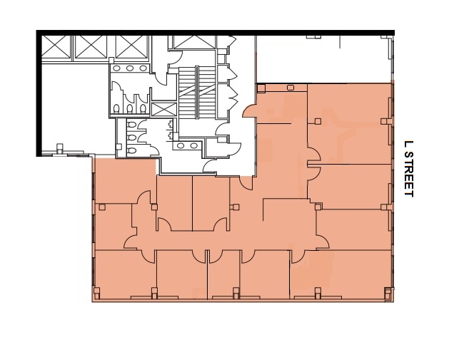 1100 17th St NW, Washington, DC for lease Floor Plan- Image 1 of 11