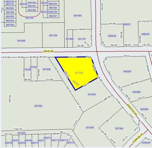 6392 Babcock Rd, San Antonio, TX à vendre - Plan cadastral - Image 1 de 1