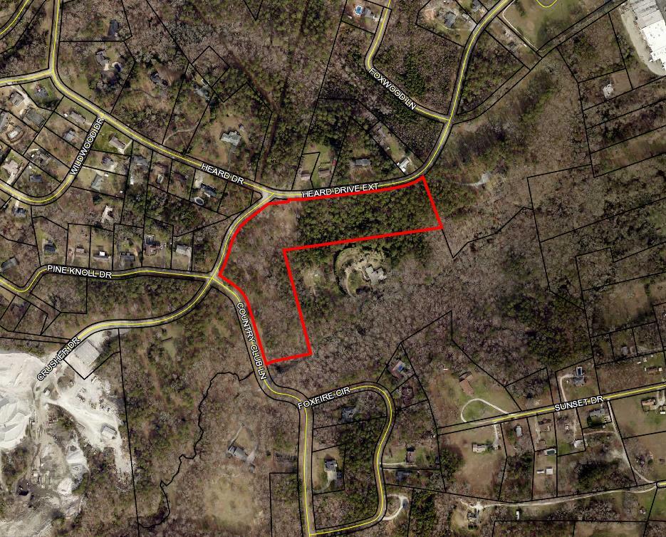 Country Club Ln, Elberton, GA for sale Aerial- Image 1 of 2