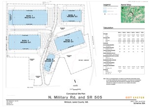 EQT Exeter I-5 Gateway, Winlock, WA à louer Plan de site- Image 1 de 1