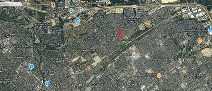 17219 Oconnor Rd, San Antonio, TX - Aérien Vue de la carte