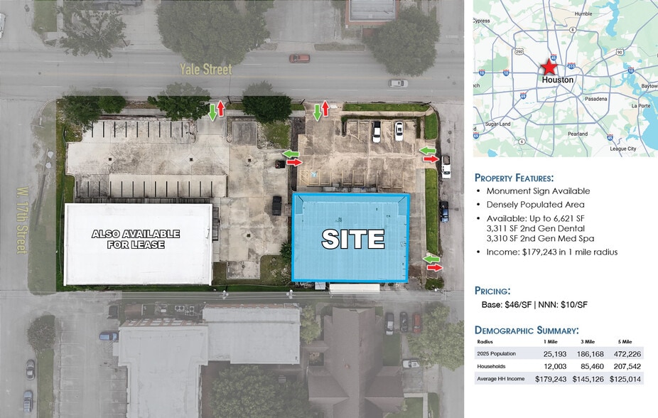 1720 Yale St, Houston, TX for lease - Building Photo - Image 3 of 11