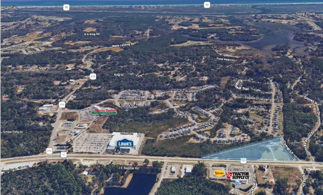 22662 US Highway 17, Hampstead, NC for sale Primary Photo- Image 1 of 2