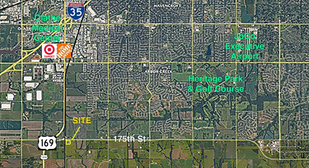 SEC 175th, Spring Hill, KS for sale - Building Photo - Image 2 of 2