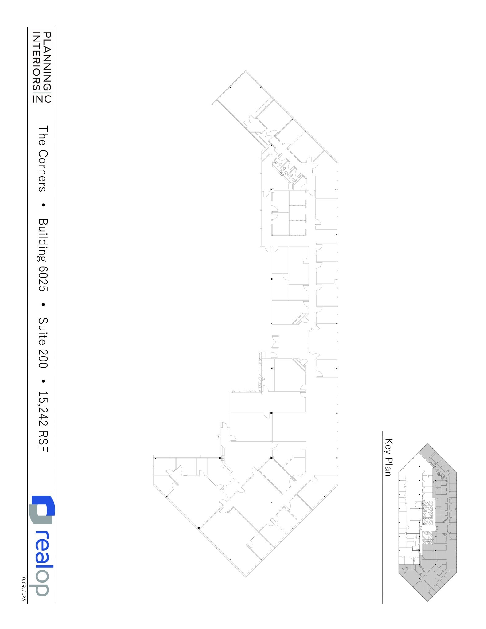 6025 The Corners Pky, Peachtree Corners, GA for lease Site Plan- Image 1 of 1