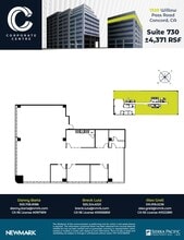 1390 Willow Pass Rd, Concord, CA for lease Floor Plan- Image 1 of 1