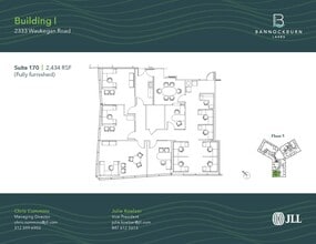 2333 Waukegan Rd, Bannockburn, IL for lease Floor Plan- Image 1 of 1