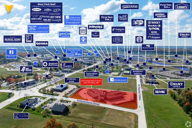 Plus de détails pour 3255 Independence St, Cape Girardeau, MO - Soins de santé aux enchères