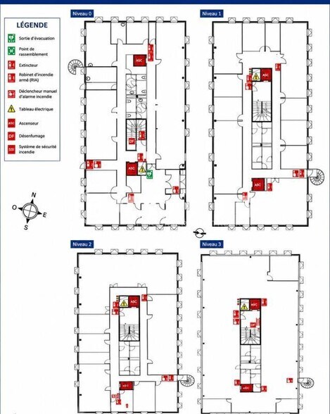 Bureau dans Bordeaux à louer - Plan d’étage - Image 3 de 3