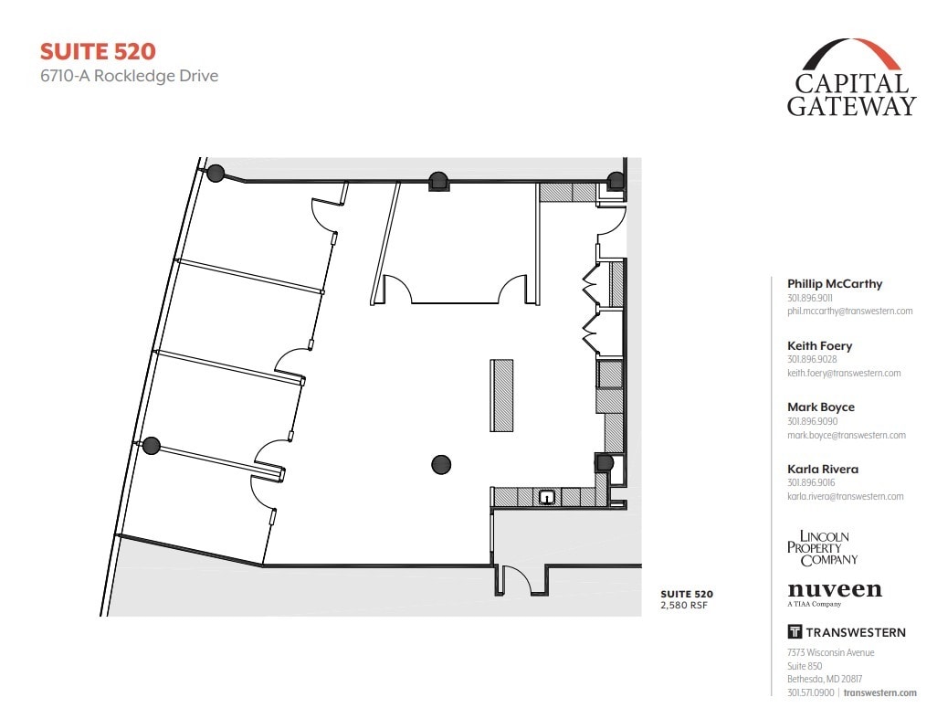 6700 Rockledge Dr, Bethesda, MD for lease Floor Plan- Image 1 of 1