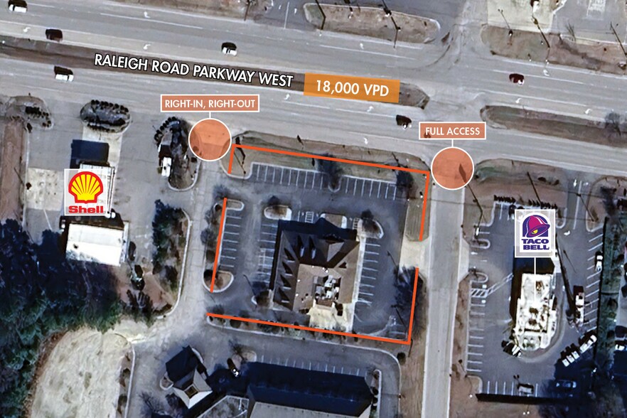 4935 Raleigh Road Pky W, Wilson, NC à louer - Aérien - Image 2 de 2