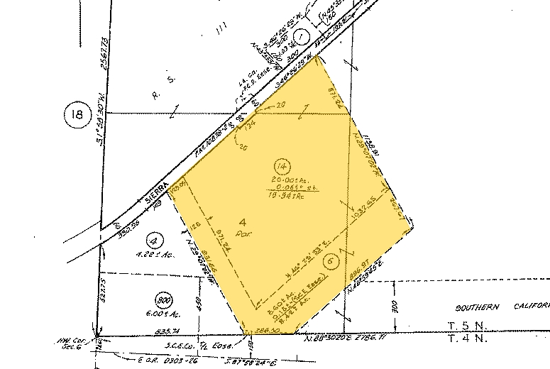 15142 Sierra Hwy, Santa Clarita, CA for sale - Plat Map - Image 2 of 14