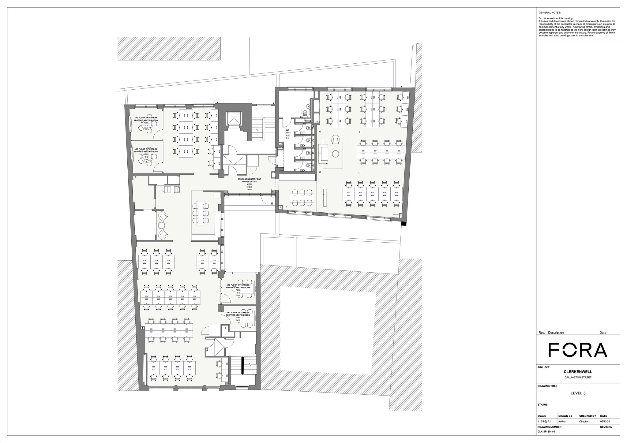 9 Dallington St, London à louer Plan de site- Image 1 de 1