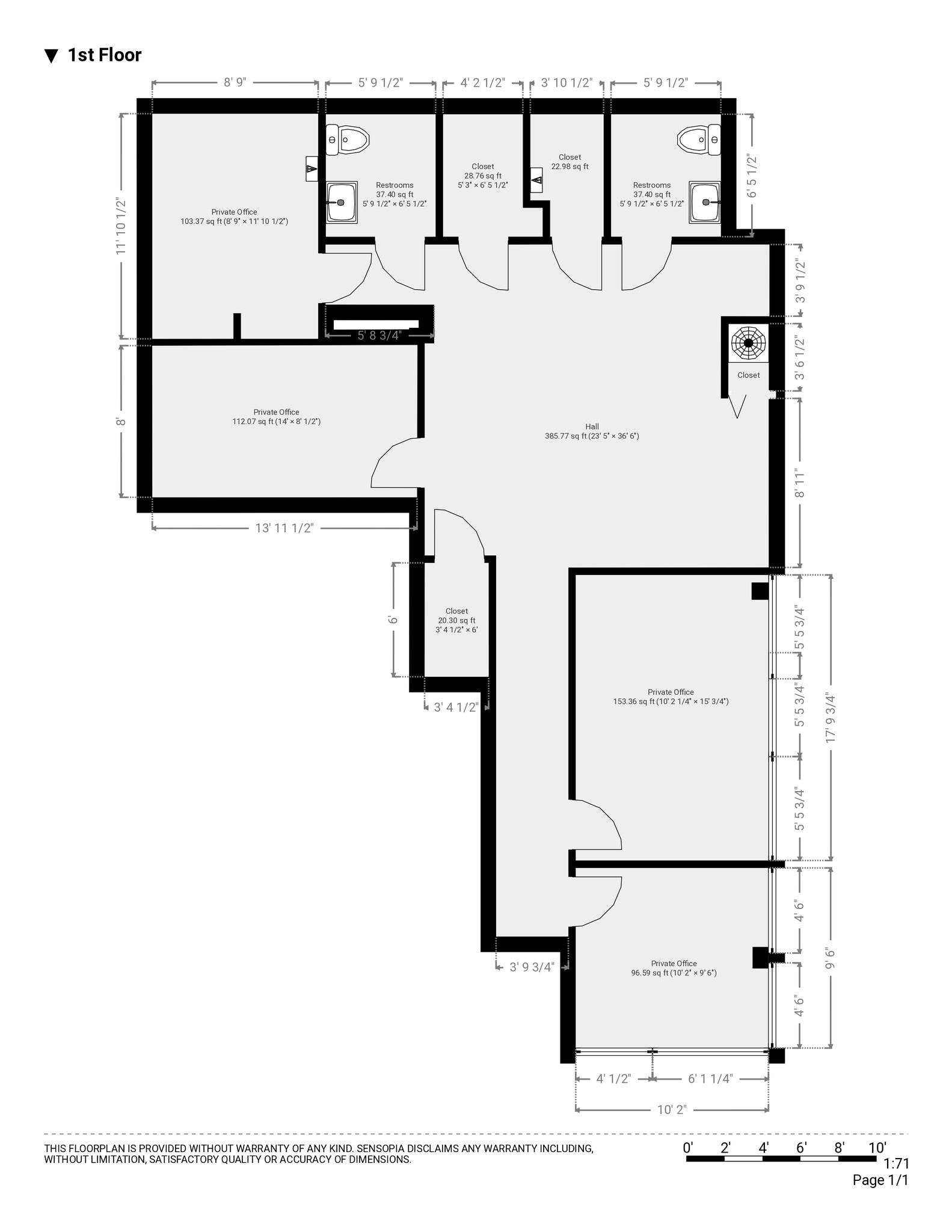 7522 Wiles Rd, Coral Springs, FL for lease Floor Plan- Image 1 of 1