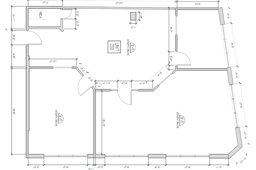 4444 Rue Sainte-Catherine O, Westmount, QC à louer - Plan d’étage - Image 3 de 3