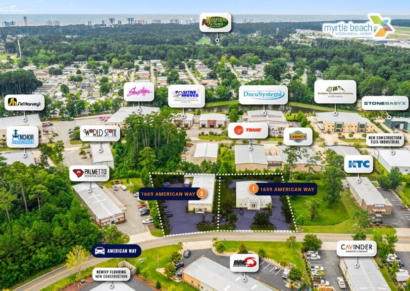 1659 & 1669 American Way portfolio of 2 properties for sale on LoopNet.ca - Building Photo - Image 2 of 4