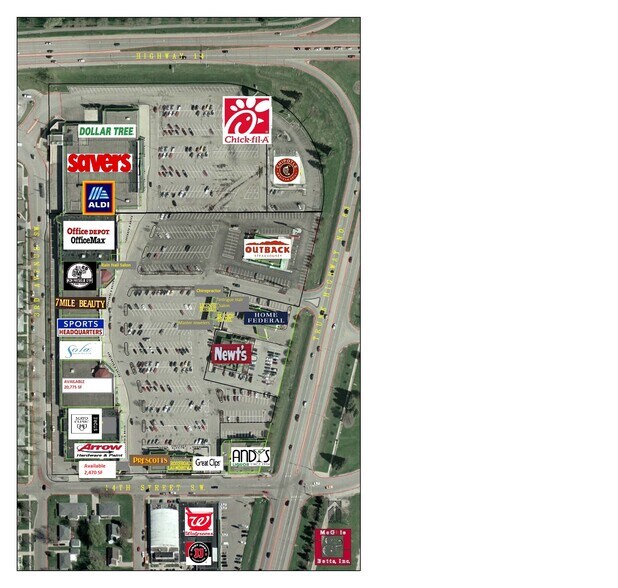 1201 S Broadway, Rochester, MN à louer - Photo du bâtiment - Image 2 de 15