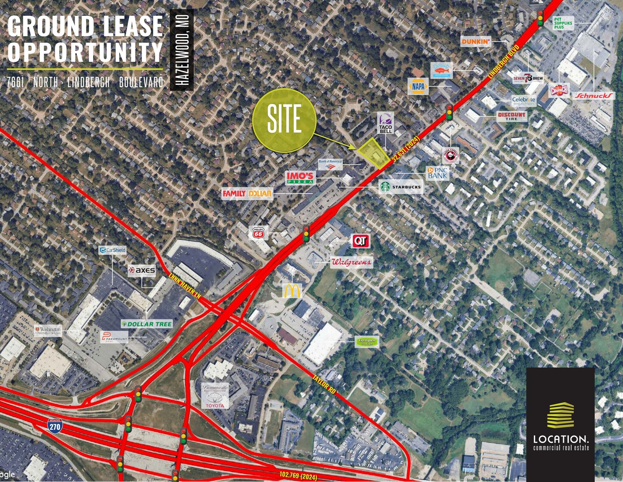 7661 N Lindbergh Blvd, Hazelwood, MO à louer Photo principale- Image 1 de 3