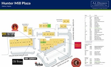 2946A-Q-2952A-K Chain Bridge Rd, Oakton, VA à louer Plan de site- Image 1 de 1