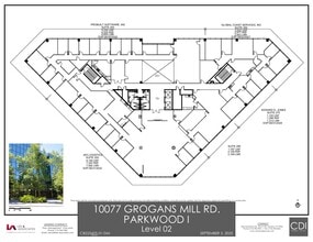10077 Grogans Mill Rd, The Woodlands, TX for lease Floor Plan- Image 1 of 1