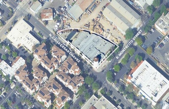 601 E Montecito St, Santa Barbara, CA - AERIAL map view