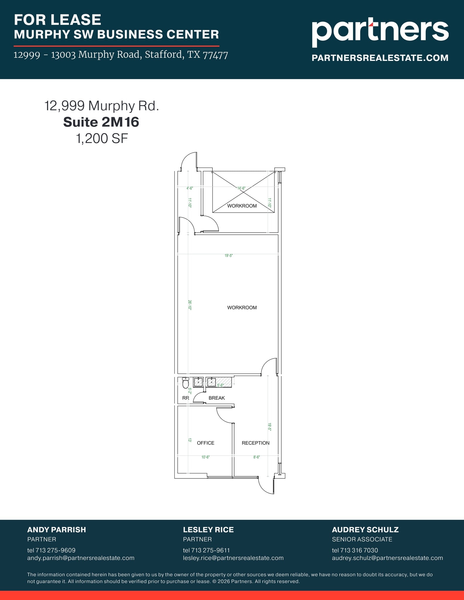 12999-13003 Murphy Rd, Stafford, TX for lease Site Plan- Image 1 of 1
